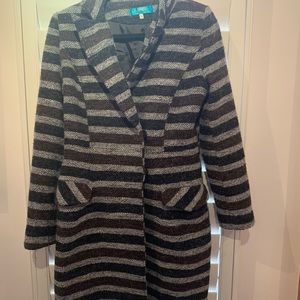 Heavy Striped Coat
